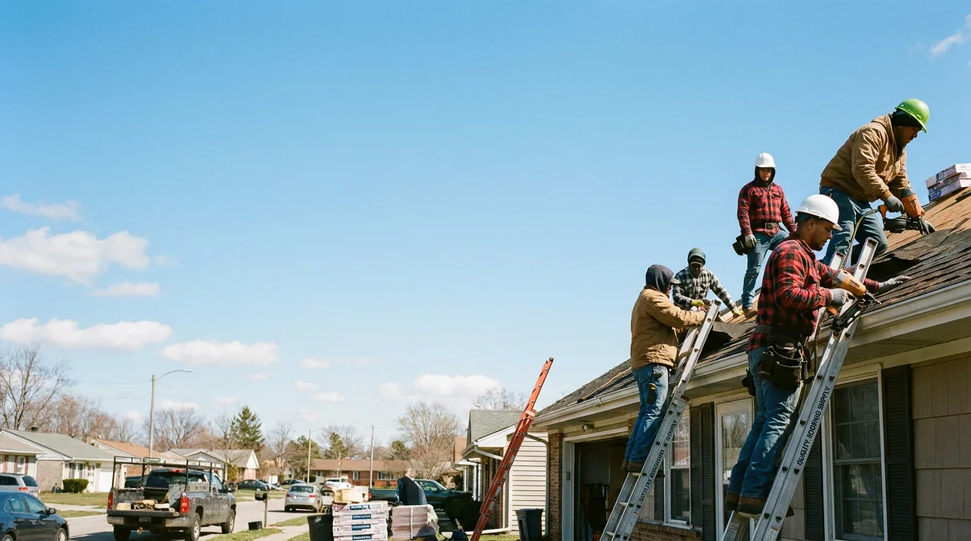 Roofing in New Athens, IL near me